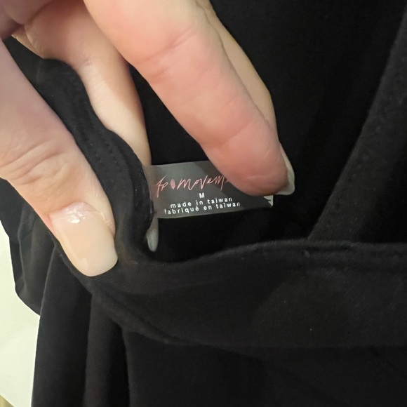 Free People Movement Elevate Onesie Color: Black Size: Medium - Picture 8 of 9